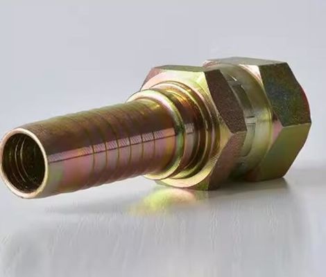 Stainless Steel Hydraulic Hose Fitting Long Working Life Female Metal Banjo Fitting