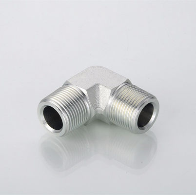 Pipe Lines Connect Connection with Stainless Steel 90 Degree Elbow BSPT Male 1t9
