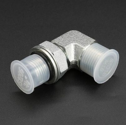 2024 Adjustable Bsp Male 90 Degree Elbow Hydraulic Fittings Adapters for Pipe Lines Connect