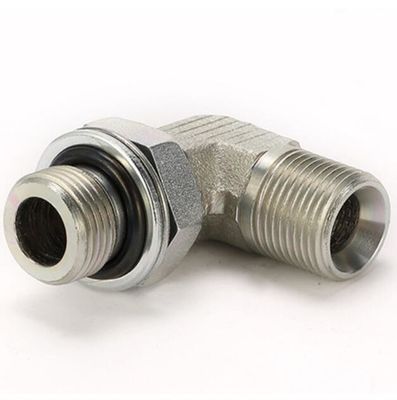 Stainless Steel O-Ring Face Seal 90 Degree Union 3/8 Elbow Fitting Customized Size