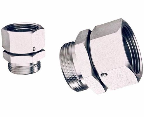 Pipe Lines OEM DIN Metric Female 24 Degree Cone O-Ring Sealing with Hexagon Head Type