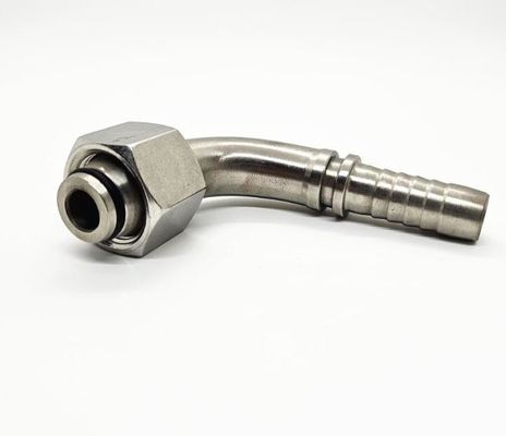 Hydraulic Hose Fittings 90 Degree Elbow Metric 24-Degree Cone Seal Straight Fitting 20591