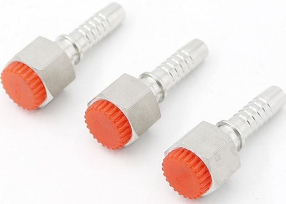 Metric Female 24 Cone Hydraulic Hose Fittings 20511 Reusable Made in Head Type Hexagon