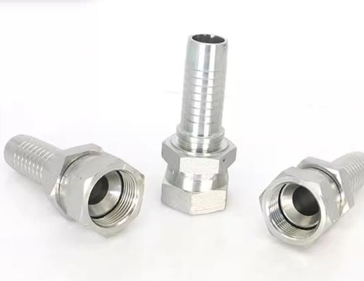 Stainless Jic Thread Fitting One Piece Crimping for Hydraulic Hose Female Connection