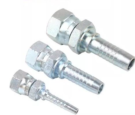 Jic Standard Thread Female 37 Degree Cone Straight Hydraulic Reusable Hose Fitting