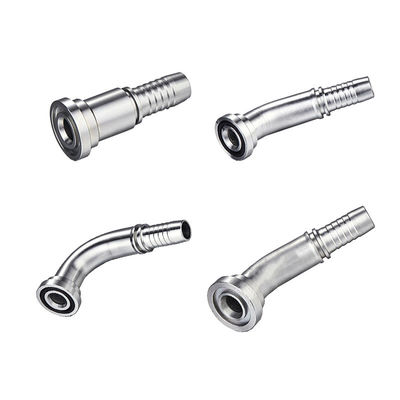 Stainless Steel Pressure SAE Hydraulic Hose Flange Fitting 6000 Psi 87611 Connector