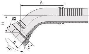 Stainless Carbon Steel Hydraulic Pipe Fittings Ferrule for Jic Standard Galvanized Sheet
