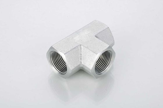 Stainless Steel BSPT Female Equal Tee Adapter OEM Sales for Pipe Lines Connection