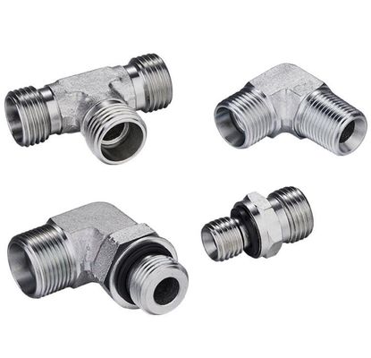 Stainless Steel Screw Type Hose Coupling Fittings for Hydraulic Hose Adapters US 6.6/Piece