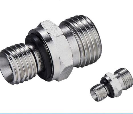 Reusable Metric O-Ring Male Hydraulic Hose Pipe Swivel Fittings and Adapters for Machine