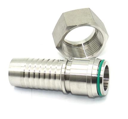 Customized Size Stainless Steel Hydraulic Threaded Fittings for Hot Head Hexagon Technics