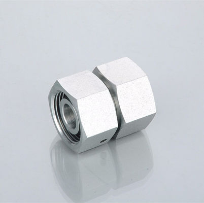 Hydraulic Metric Bite-Type Fitting Straight Tube Adapter with Swivel Nut 3c-W 3D-W