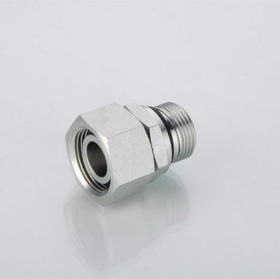 Metric Thread Hydraulic Bite Type Tube Fitting with Captive Seal Metric Female 24 Cone