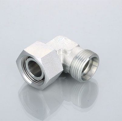 Medium Carbon Steel 90 Degree Elbow Tube Adaptor Advantageous for Hydraulic Fittings
