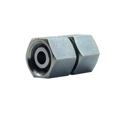 Metric Bite-Type Tube Fitting Straight Adapter with Swivel Nut Model NO. 3C-W 3D-W