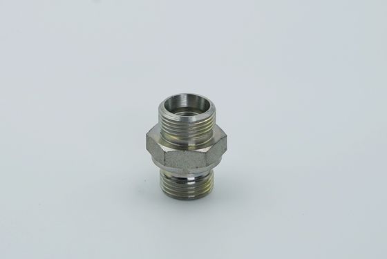 GB Standard BSPP Jic Ors Orfs Metric SAE Carbon Steel Stainless Steel Hydraulic Adapter