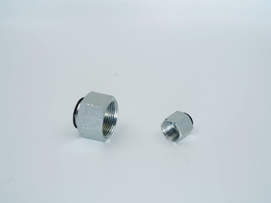 Nptf Hydraulic Male Female Union Hose Fittings Standard DIN with Galvanized Sheet