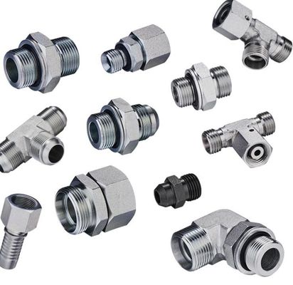 60 Degree Inner Cone or Hexagon Face Combined Washer Seal Bsp Connector Hydraulic Adapter