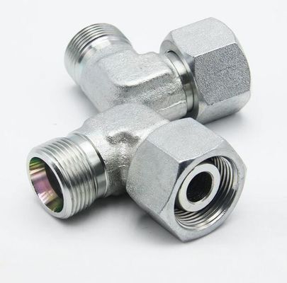 Advantageous Cut Through OEM 90 Degree Elbow Hydraulic Tube Fitting with Swivel Nut 2c9
