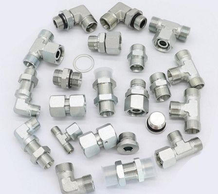 Metric Bsp Un SAE Jic Thread Hydraulic Fitting Model NO. 1ct9 for Pipe Lines Connect