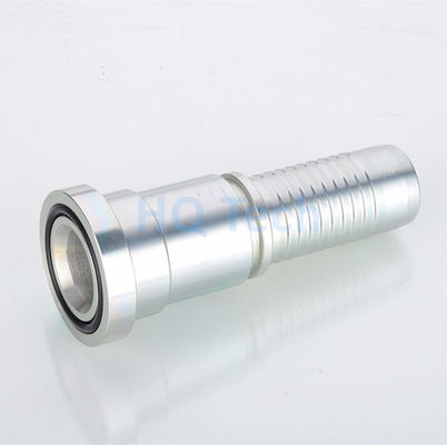 Round Head Pipe Adapter High Pressure Reusable Hydraulic Hose Fittings Jic Bsp Metric