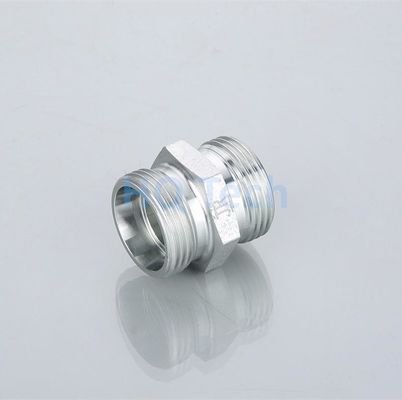 Round Head Pipe Adapter High Pressure Reusable Hydraulic Hose Fittings Jic Bsp Metric