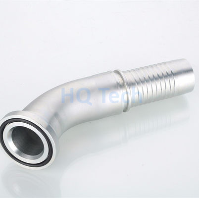 Round Head Pipe Adapter High Pressure Reusable Hydraulic Hose Fittings Jic Bsp Metric
