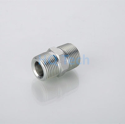 Hydraulic Joints Pipeadapters Carbon Stainless for Bsp NPT Jic Thread Tube Connectors