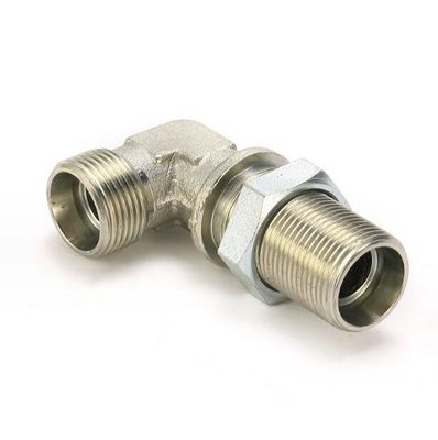 Galvanized Sheet 90deg Carbon Steel Bulkhead Park Fittings with Long Working Life