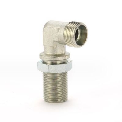 Advantageous 90 Degree Elbow Bulkhead Fittings OEM 6c9 DIN Bite Type Round Head Type