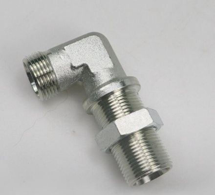 Long Working Life Advantage OEM 6c9 DIN Bite Type 90 Degree Elbow Bulkhead Fittings Made