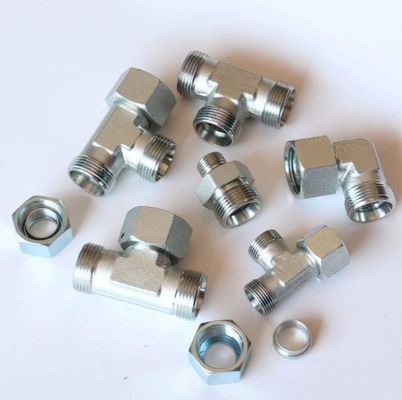 Hydraulic Fittings NPT Pipe Adapter with Galvanized Sheet and Customized Size