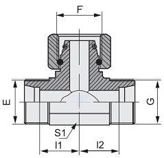 Customized Size Tee Adapters Meeting Customer Requirements for Galvanized Sheet Pipes