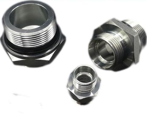 1cm-Wd Standard Hydraulic 24 Degree Cone Card Sleeve Tube Transition Joint Metric ED Pad Seal