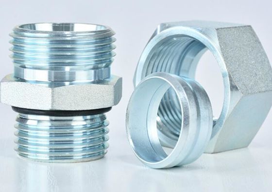 Pressing 1cm-Wd 1dm-Wd Hydraulic Male Fitting and Adapters G1/4 G1/2 1 Inch Connections