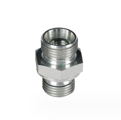 1cm-Wd Metric Thread with Captive Seal Tube Fittings in Standard Medium Carbon Steel