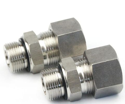Bsp Thread 60 Stud Ends Combination Joint Fittings for Hydraulic Adapter Rubber Hose Pipe