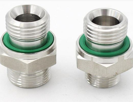 1CB Series Hydraulic Adapter Hose End Fittings for Bsp Thread 60 Degree Cone Sealing