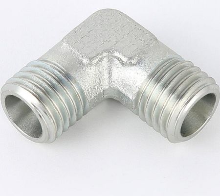 Single Ferrule Type 1c9 Elbow Metric Thread Bite Type Tube Fittings for Pipe Lines Connect