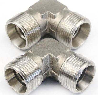 DIN Standard 1c9 Hydraulic 90 Degree Metric Thread Connector for Long Working Life