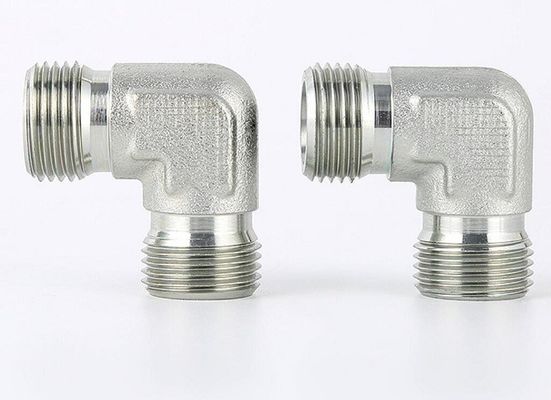 Galvanized Sheet 90 Degree Elbow Metric External Thread Adapter Combination Joint Fittings