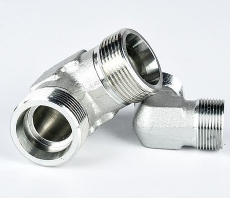 Hydraulic Hose Elbow Fittings 1c9 1d9 Male Thread Elbow for Pipe Lines Connection