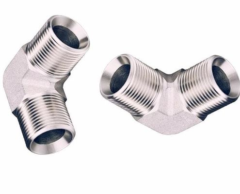 Hydraulic System Hexagon Head DIN Standard Hydraulic Line Transition Fittings Adapter