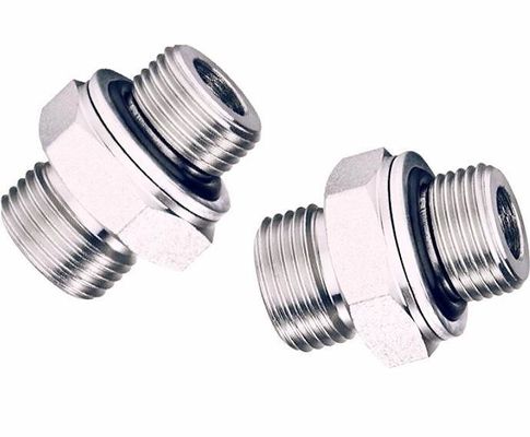 Pipe Lines OEM DIN Metric Female 24 Degree Cone O-Ring Sealing with Hexagon Head Type