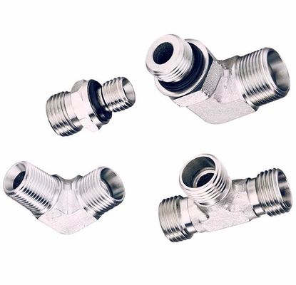 Pipe Lines OEM DIN Metric Female 24 Degree Cone O-Ring Sealing with Hexagon Head Type