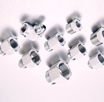 Stainless Steel Hexagonal External Thread Joint with American Conical Thread Plug