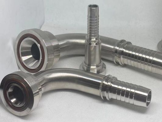 FL6 Tip SAE 6000 Psi 45-Degree Flange Hydraulic Fitting Model NO. 87641 for Versatile