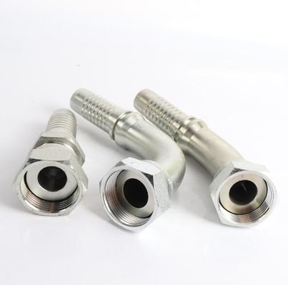 Stainless Steel Hydraulic Hose Fitting 45 Degree SAE Flange 87641 for Heavy Duty
