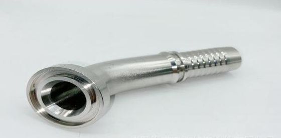 Hydraulic Steel Male Adaptor Flange Thread Hose Fitting 87641 with Galvanized Sheet