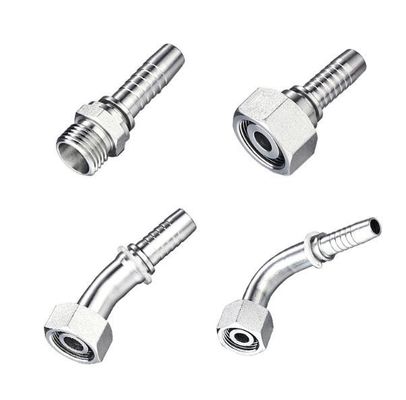 Metric Jic/Bsp/BSPT/NPT/Orfs/SAE Female Male Stainless Steel Hydraulic Hose Fittings